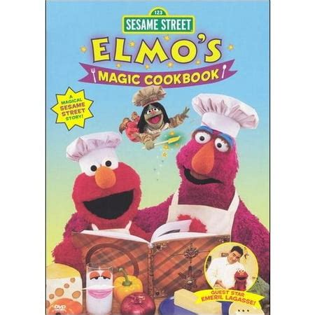 Bring joy to your kitchen with the Sesame Street Elmo Magic Cookbook